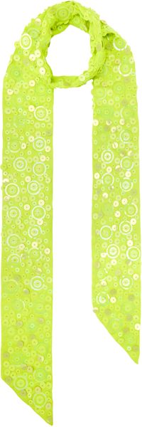 Saks Potts Green Penelope Scarf