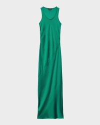 Daisy Satin Maxi Dress