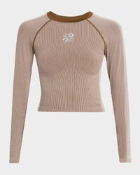 x On Seamless Long-Sleeve Top