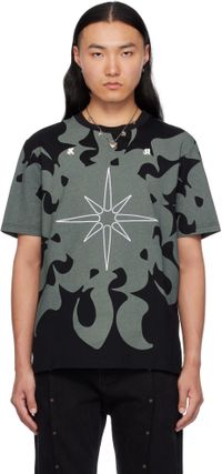 KUSIKOHC Black Logo Print T-shirt