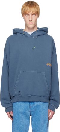 PALY Navy 'Paly' Blank Hoodie