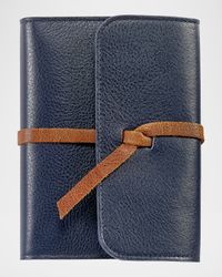 7" Refillable Leather Wrap Journal