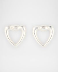 Gucci Heart Stud Earrings