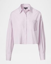 Marin Cropped Long-Sleeve Shirt