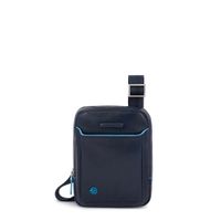 Piquadro - Sacoche bandoulière avec rangements - Taille Unique - Bleu