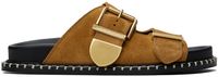 Chloé Tan Rebecca Slide Sandals