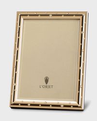 Stars Gold Picture Frame, 4" x 6"