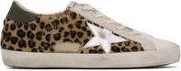 Golden Goose Tan Super-Star Classic Sneakers