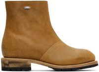 OUR LEGACY Tan Engine Boots