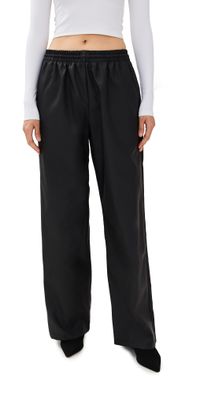 WARDROBE. NYC Utility Track Pants Black M