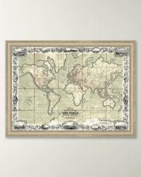 Illustrated Map of the World