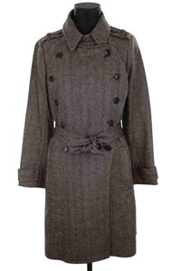 Isabel Marant - Seconde Main - Manteau en laine - Taille S - Gris