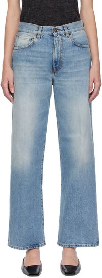 6397 Blue Wide Jeans