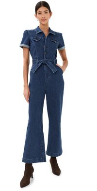 PAIGE Anessa Short Sleeve Jumpsuit Jilena 12