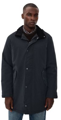 Barbour Winter Powell Waterproof Jacket Black S