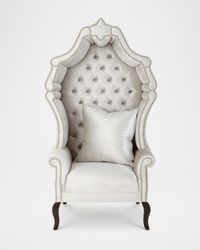 Antoinette Hooded Hostess Chair