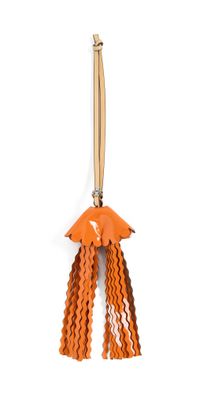 Tory Burch Jellyfish Bag Charm Mandarin Tart One Size