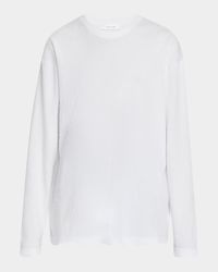 Kabira Textured Cotton Long-Sleeve T-Shirt