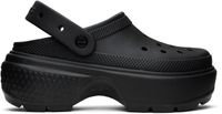 Crocs Black Stomp Clogs