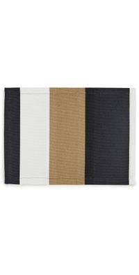 Marimekko Hennika Fabric Placemat Pink/Charcoal/Sand One Size