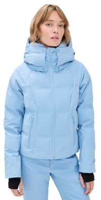 Halfdays Georgie Puffer Ski Jacket Forget Me Not M