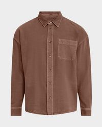 Men's Button Down Modern Shirt