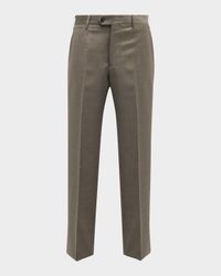 Men's Stone Wool Trousers