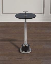 Toronto Nickel Accent Table