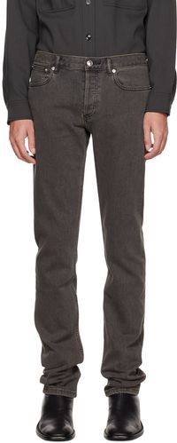 A.P.C. Gray Petit Standard Jeans