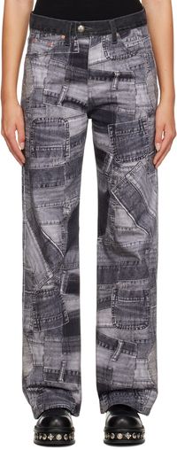 Andersson Bell Gray Patchwork Jeans