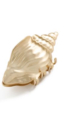 Cult Gaia Camilla Hair Clip Brushed Brass One Size