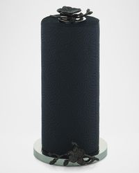 Black Orchid Paper Towel Holder