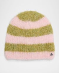 Alpaca-Blend Colorblock Beanie