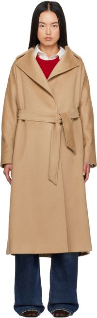 Max Mara Tan Ovatta Coat