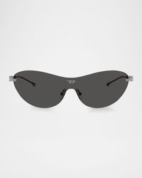 Men's DL1006 Oval Sunglasses