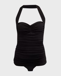 Bill Mio Halter One-Piece Swimsuit