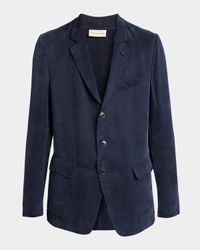 Men's Bilbo Cupro Notch Lapel Sport Coat