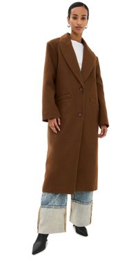 Lioness Olsen Coat Chocolate XXS