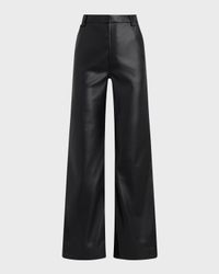 The Mia Vegan Leather Trousers