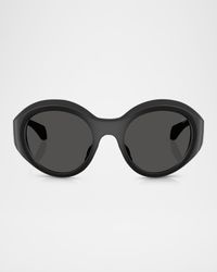 Men's ME8005 Round Sunglasses
