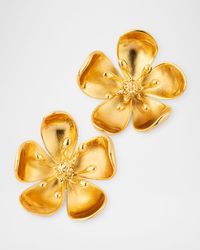 Small Cherry Blossom Stud Earrings