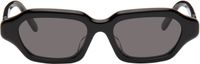LOEWE Black Rectangular Slim Sunglasses