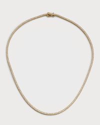 Diamond Tennis Necklace, 4.7tcw