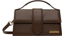 JACQUEMUS Brown Les Classiques 'The large Bambino' Bag