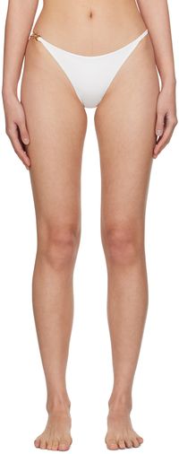 Versace Underwear White Medusa '95 Bikini Bottom
