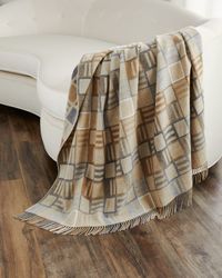 Bainbridge Natural Throw, 73X55