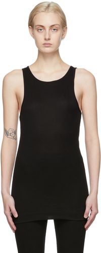 by Malene Birger Black Amieeh Racer Tank Top