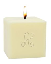 Monogram 3" Eco-Luxury Soy Candle