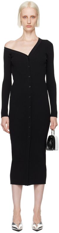 Staud Black Shoko Maxi Dress