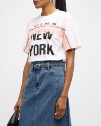 There Is Only One New York Crewneck Graphic Tee